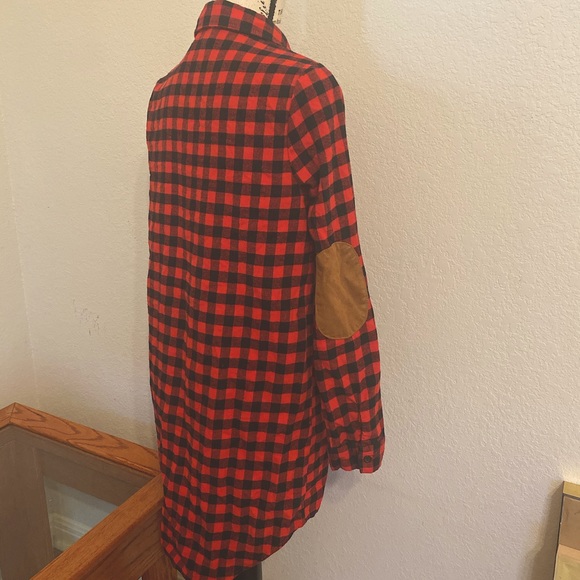 Cherish Red & Black Plaid Button Down Shirt - Picture 2 of 5